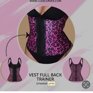 NWT Luxx Curves Full Back Waist Trainer